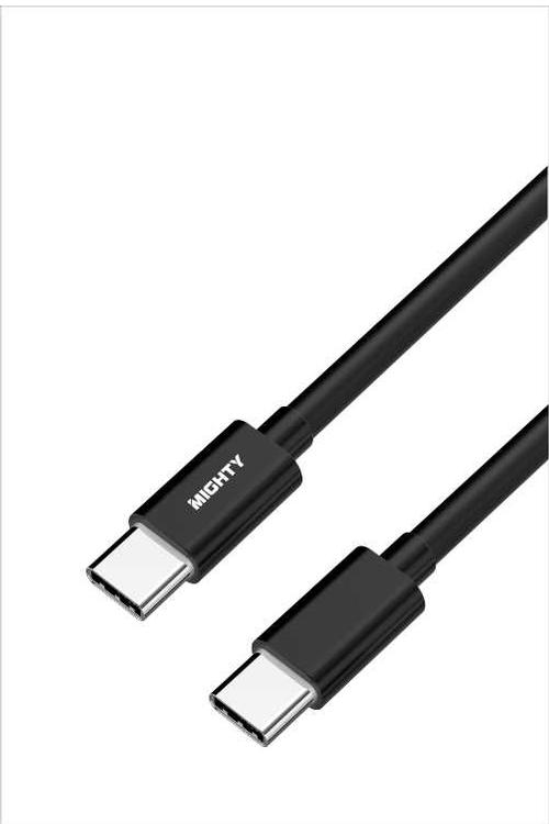 Mighty Fast Charging 10FT Type-C to Type-C Cable Black MK24